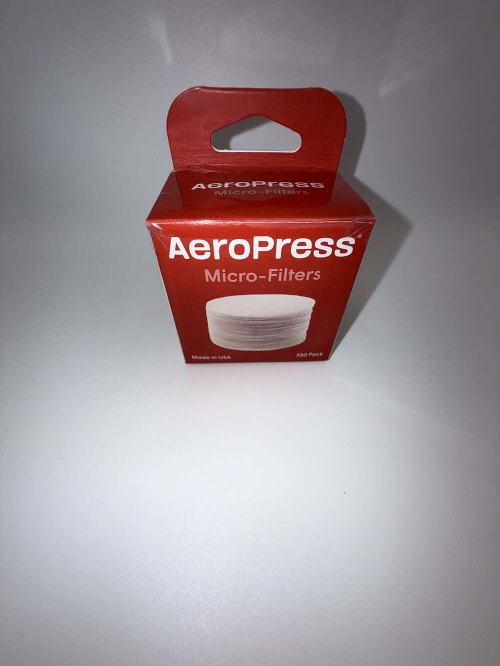 AeroPress Micro-Filters, 350 Count Paper Coffee Filters
